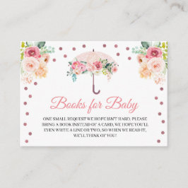 Rosa Parbrella Bokar för för Baby-inhägnadskort Tilläggskort