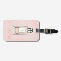 Rosa Parfym Flaska Chic Monogram Personal