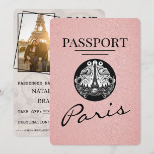 Rosa Paris pass Spara datum Datumet