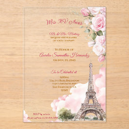  Rosa Paris Quinceañera