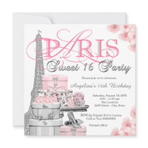 Rosa Paris Sweet 16 Party