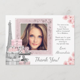 Rosa Paris Sweet 16 tackkort Tack Kort