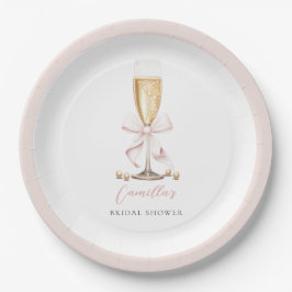 Rosa pärlor & Prosecco slinga bröllopsdusch