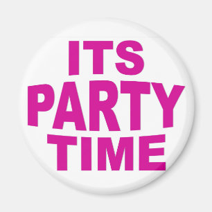 Rosa Party Magnet