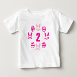 Rosa påsk 2-årsdag t shirt