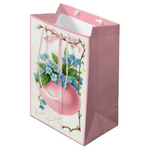 Rosa Påskägg och blommor