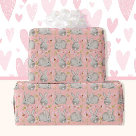 ROSA PÅSKHARE i VÅR Presentpapper