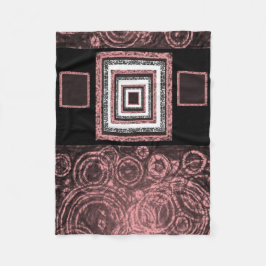 rosa pasley anpassningsbar fleece filt