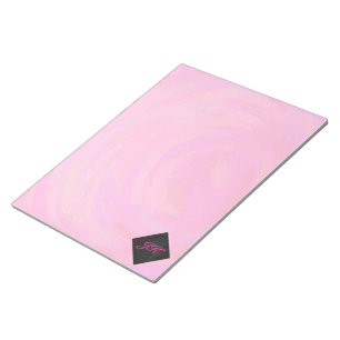 Rosa Passion Monogram Anteckningsblock