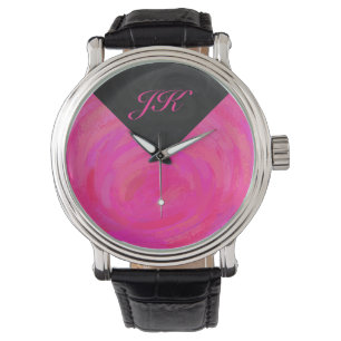 Rosa Passion Monogram Armbandsur