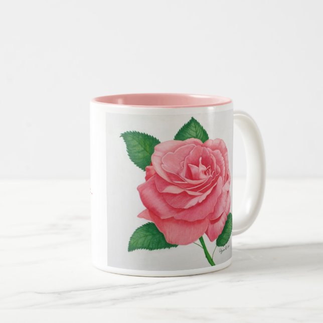 Rosa Passion Mugg (Framsida höger)