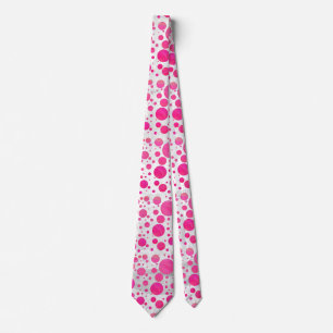 Rosa Passion Polka Dot Mönster Slips