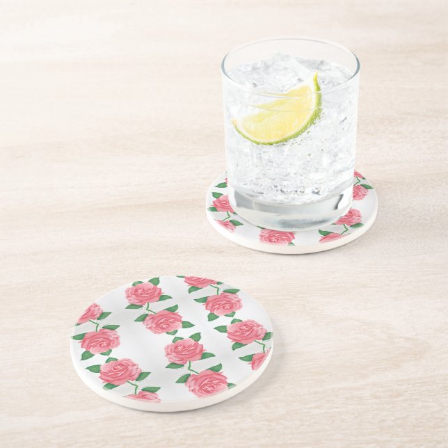 Rosa Passion Sandstone Underlägg (Sidan)