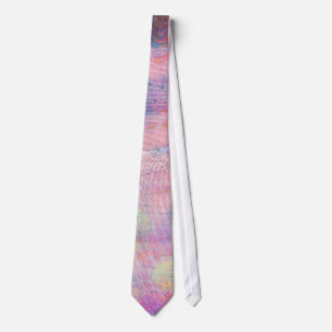 Rosa Pastel Abstrakt Linjer Blue Bläck Plattor Slips