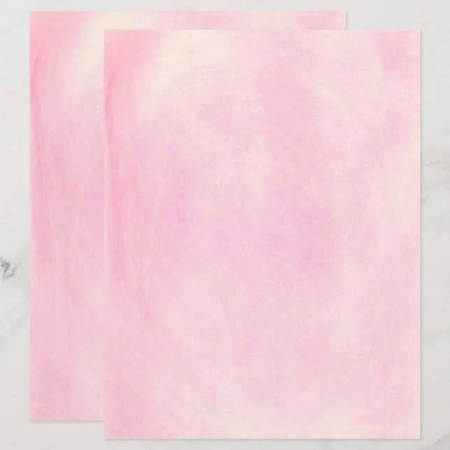 Rosa Pastel Blandends Background Scrapbook Papper (Fram/baksida)