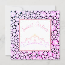 ROSA PASTEL DIAMOND PRINCESS TIARA SEXTEEN
