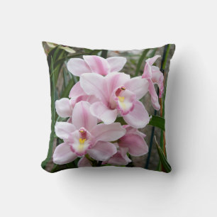 Rosa Pastel Orchids Kudde