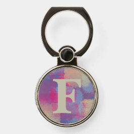 Rosa Pastel Patchwork Initial