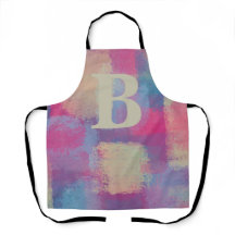 Rosa Pastel Patchwork Initial