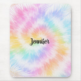 Rosa Pastell Tie Dye Girlig Chic Musmatta