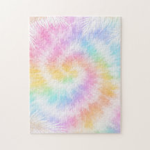 Rosa Pastell Tie Dye Girlig Chic