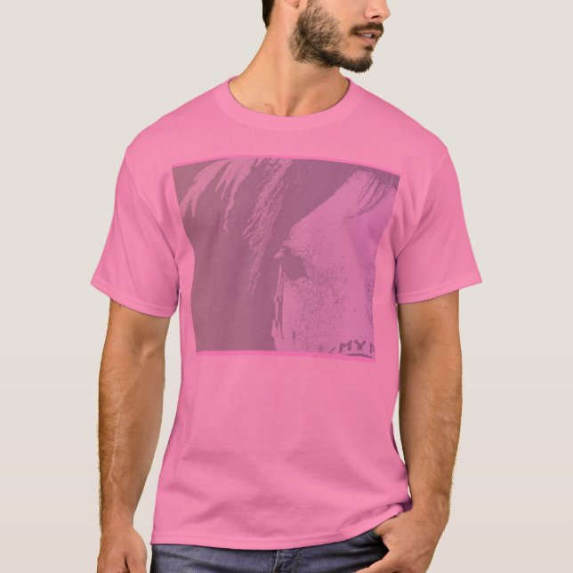 Rosa Patrick T Shirt (Framsida)