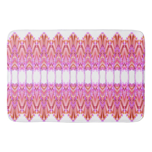 Rosa Patterned Floor mat Badrumsmatta (Framsidan)