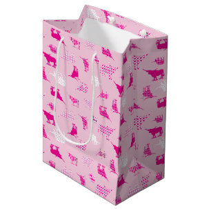 Rosa Patterned Longhorns Mönster
