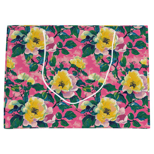 Rosa Pawarden Chinoiserie Blommigt (Framsidan)