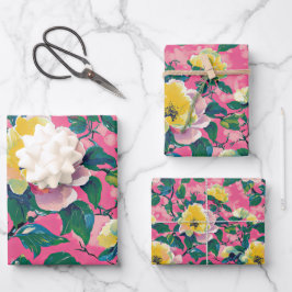 Rosa Pawarden Chinoiserie Blommigt