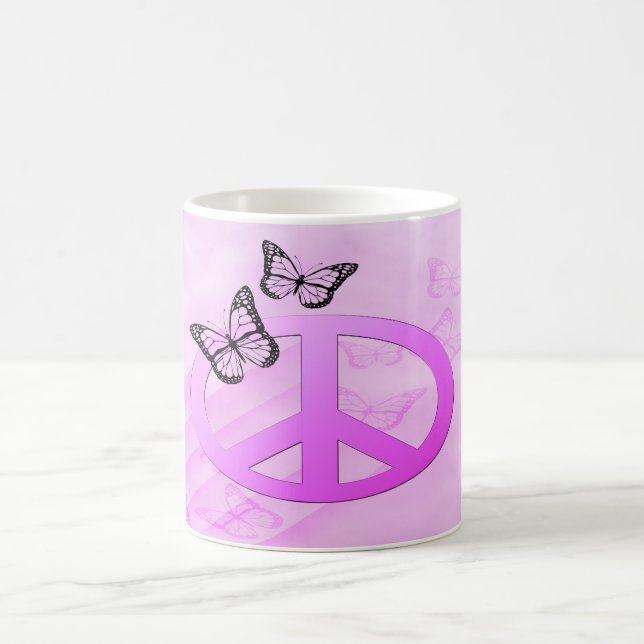 Rosa Peace Kaffemugg (Center)