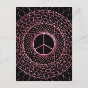 ROSA PEACE SPIRAL VYKORT