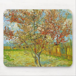 Rosa Peach Träd i Blommar Reminiscence of Mauve Musmatta