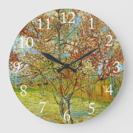 Rosa Peach Träd i Blommar Reminiscence of Mauve Stor Klocka