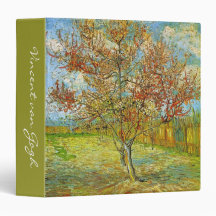 Rosa Peach Träd i Blommar. Vincent van Gogh.