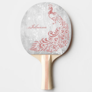 Rosa Peacock Personlig Pingisracket