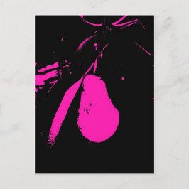 Rosa Pear Abstrakt-foto Vykort
