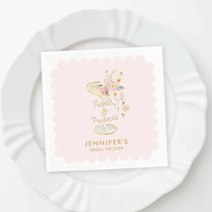 Rosa Pearls och Prosecco Möhippa Pappersservett