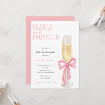 Rosa Pearls & Prosecco Minimal Möhippa