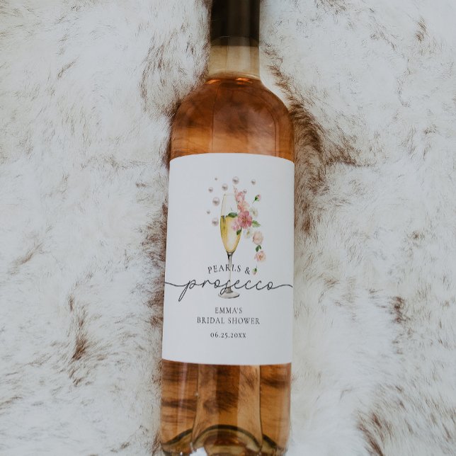  Rosa Pearls & Prosecco-Möhippa till förmån för Vinflaska Etikett (Skapare uppladdad)