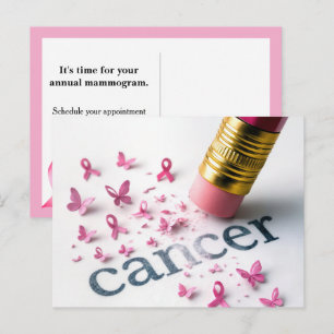 Rosa Penna radera cancertext Helg Vykort