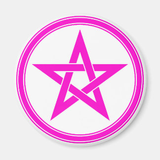 rosa pentacle magnet