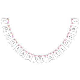 Rosa Peonies Anpassade Tillfällen Banner Vimplar