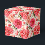 Rosa Peonies Party Treat Box Presentaskar<br><div class="desc">Parti-rutan visas med en fin blommigt av rosa peonies. Anpassa det här objektet eller köp som det är. Tips! Lägg till dina underbara behandlingar och lägg till lite festligt band. Licensierad bild</div>