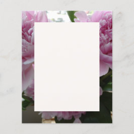 Rosa Peonies Stationery Lakan