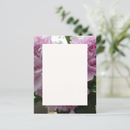 Rosa Peonies Stationery Lakan