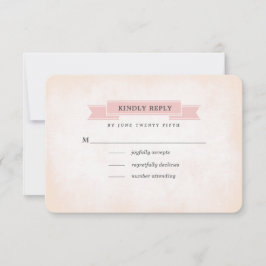  Rosa Peonies Watercolor-Bröllop OSA Kort