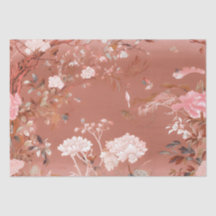 Rosa Peony Chinoiserie Tissue Paper