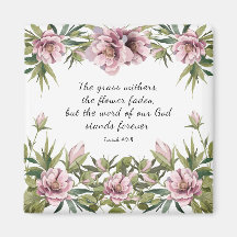 Rosa Peony Christian Bible verse Inspirational