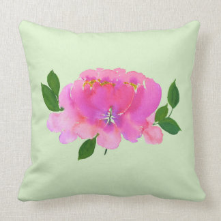Rosa Peony Dekorativ kudde